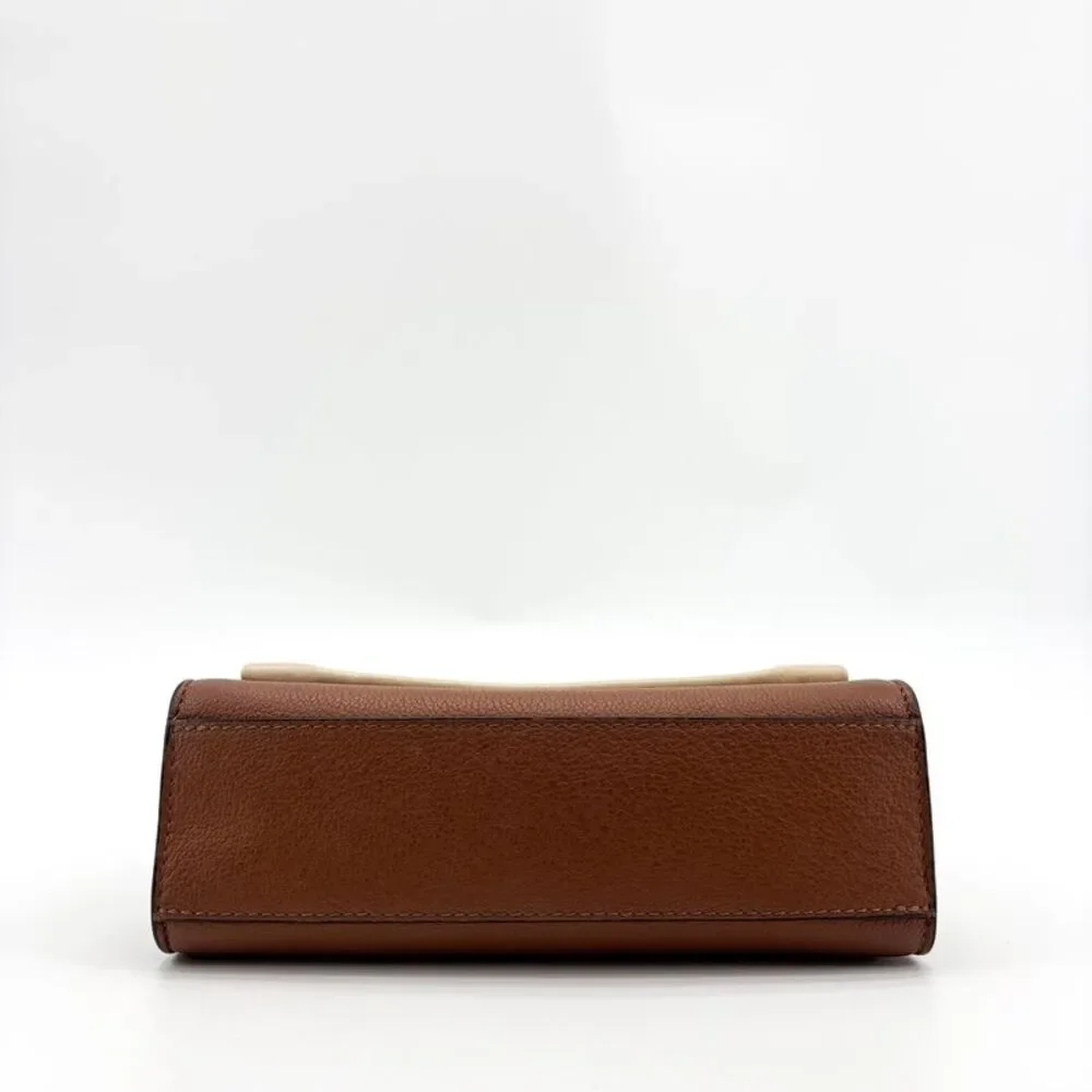 Louis Vuitton My Lock Me Chain Shoulder Bag Brown Beige